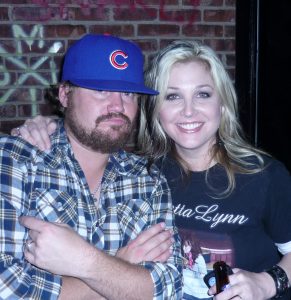 Sunny Sweeney and college pal Randy Rogers (Courtesy Sunny Sweeney)