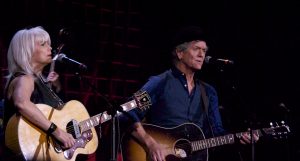 Album of the Year and Duo/Group of the Year winners Emmylou Harris and Rodney Crowell. (Photo by Lynne Margolis)