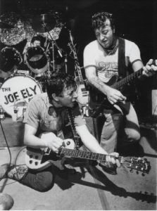 Joe Ely and Jesse Taylor in Dallas, 1980 (Photo by Milton Adams)