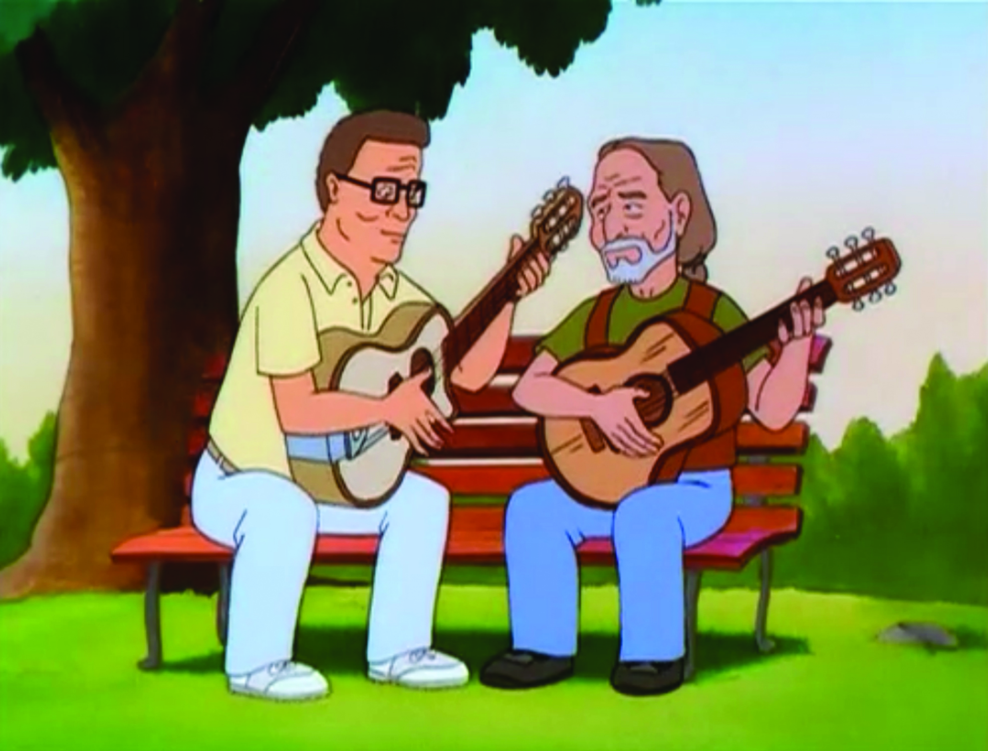Hank and Don Meredith 